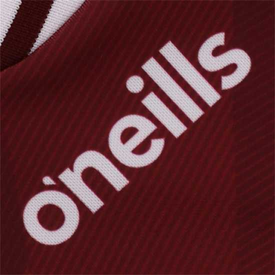 Oneills Домакинска Футболна Фланелка Westmeath Gaa Home Shirt 2023 2024 Adults  