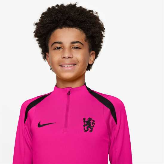 Детски горнища с цип Nike Chelsea Strike Third Drill Top 2024 2025 Juniors Nike Chelsea Strike Third Drill Top 2024 2025 Juniors Детски горнища с цип