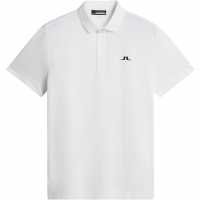 J Lindeberg Golf Bridge Polo Sn53 White 