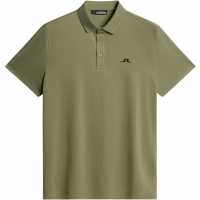 J Lindeberg Golf Bridge Polo Sn53 Oil Green 