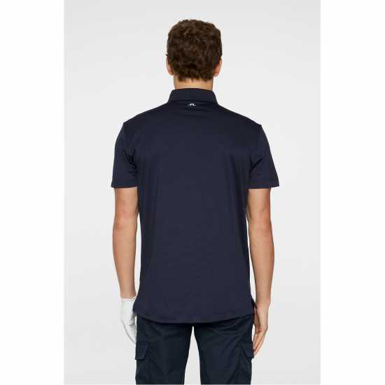 J Lindeberg Golf Bridge Polo Sn53 JL Navy 