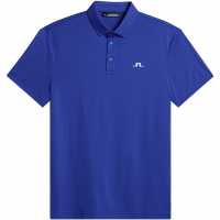 J Lindeberg Golf Bridge Polo Sn53 clematis blue 