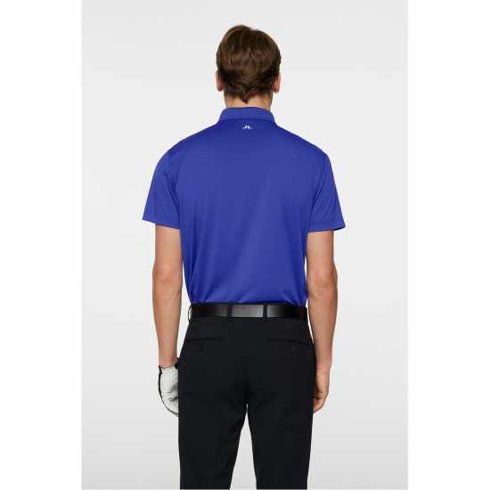 J Lindeberg Golf Bridge Polo Sn53 clematis blue 