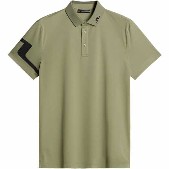 J Lindeberg Golf Heath Polo Sn53 Oil Green J Lindeberg Golf Heath Polo Sn53 Oil Green