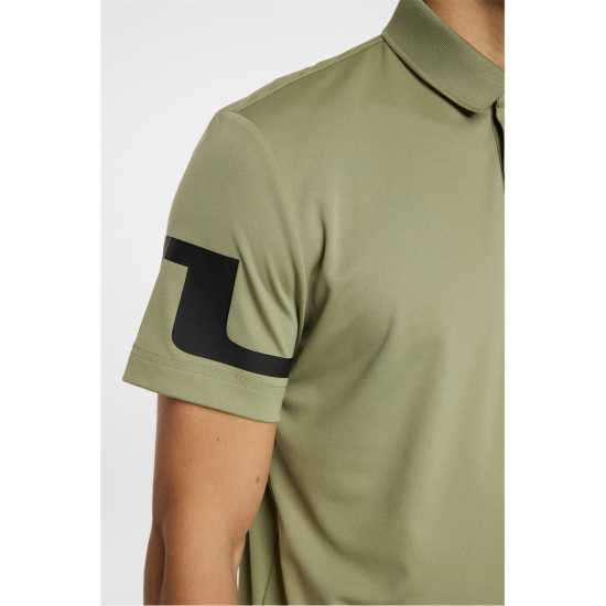 J Lindeberg Golf Heath Polo Sn53 Oil Green J Lindeberg Golf Heath Polo Sn53 Oil Green