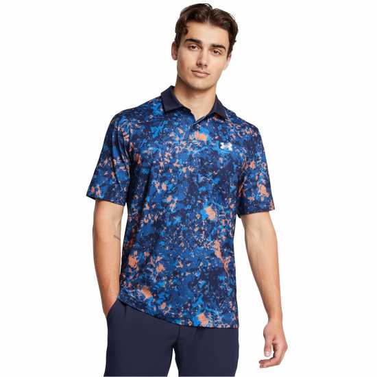 Дрехи за голф Under Armour Ua T2G Print Polo Sn99 Under Armour Ua T2G Print Polo Sn99 Дрехи за голф