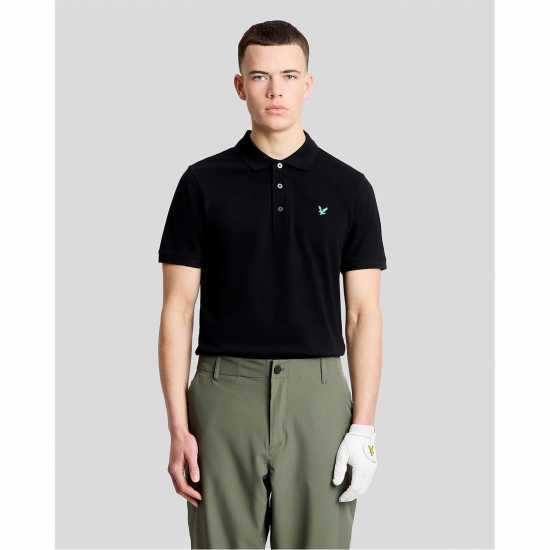 Lyle And Scott Блуза С Яка Lyle Golf Polo Shirt Sn61 Z865 Jet Black 