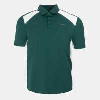 Slazenger Club Hs Polo Mens Green/White Мъжко голф облекло
