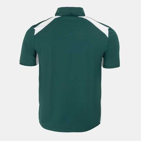 Slazenger Club Hs Polo Mens Green/White Мъжко голф облекло