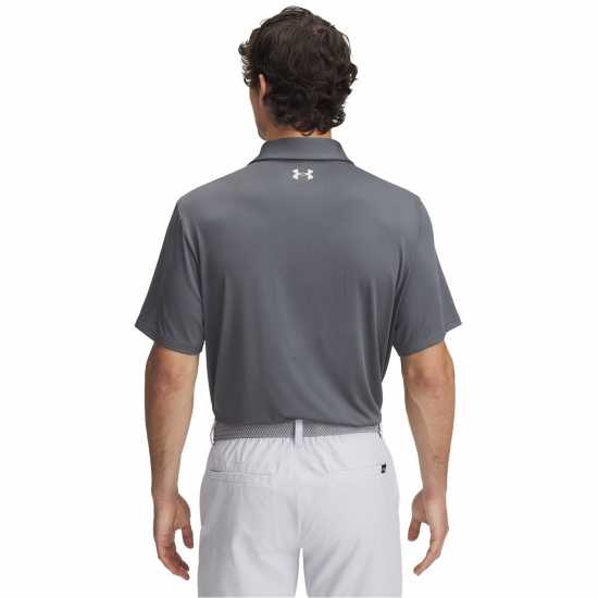 Under Armour Блуза С Яка Men's Stripe Short-Sleeve Performance Polo Shirt Сиво 