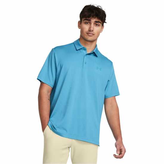 Under Armour Блуза С Яка Men's Stripe Short-Sleeve Performance Polo Shirt Синьо Under Armour Блуза С Яка Men's Stripe Short-Sleeve Performance Polo Shirt Синьо