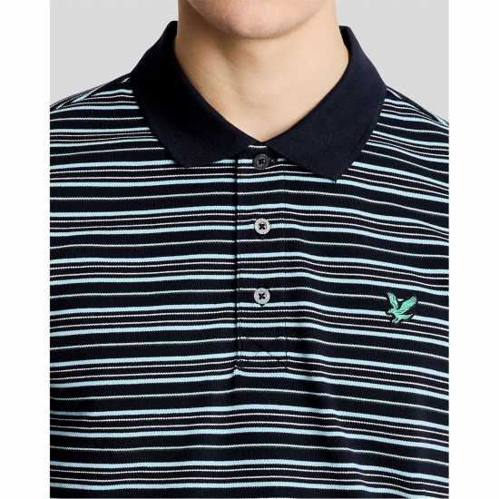 Lyle And Scott Lyle Golf Stripe Pol Sn61  