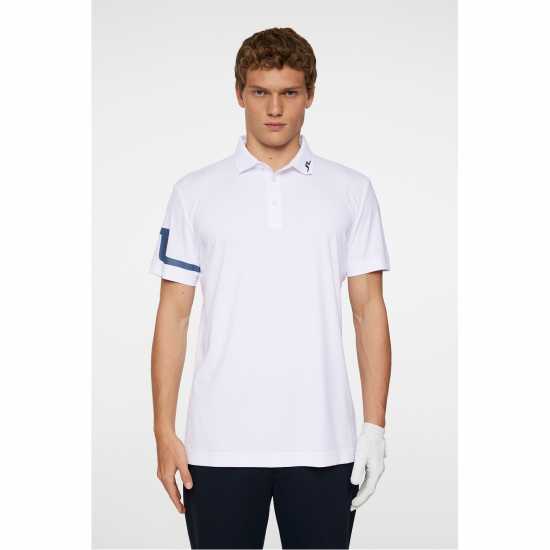 J Lindeberg Golf Heath Polo Sn52 White J Lindeberg Golf Heath Polo Sn52 White
