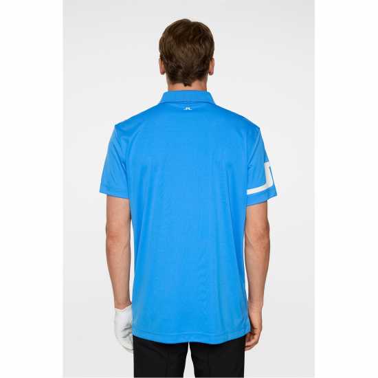 J Lindeberg Golf Heath Polo Sn52 Sonic Blue J Lindeberg Golf Heath Polo Sn52 Sonic Blue