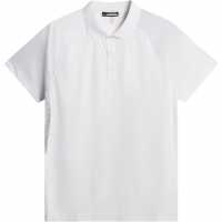 Блуза С Яка J Lindeberg Golf Sola Short-Sleeve Performance Polo Shirt Бяло 