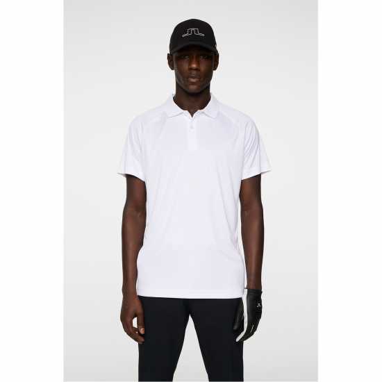Блуза С Яка J Lindeberg Golf Sola Short-Sleeve Performance Polo Shirt Бяло Блуза С Яка J Lindeberg Golf Sola Short-Sleeve Performance Polo Shirt Бяло
