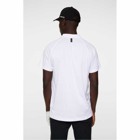 Блуза С Яка J Lindeberg Golf Sola Short-Sleeve Performance Polo Shirt Бяло Блуза С Яка J Lindeberg Golf Sola Short-Sleeve Performance Polo Shirt Бяло
