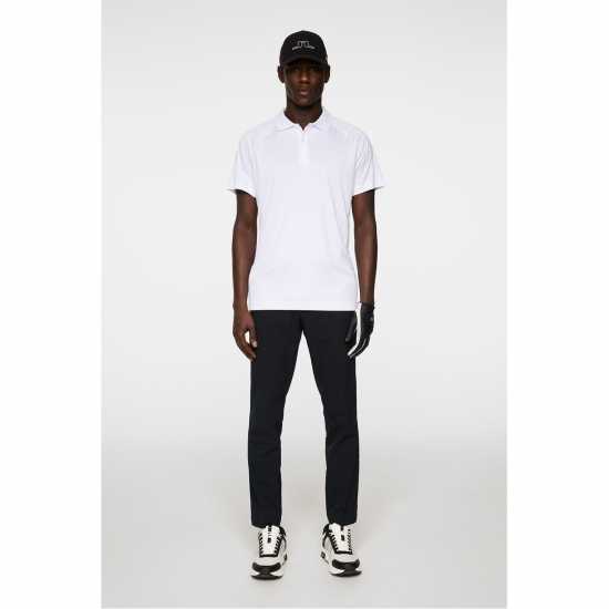 Блуза С Яка J Lindeberg Golf Sola Short-Sleeve Performance Polo Shirt Бяло Блуза С Яка J Lindeberg Golf Sola Short-Sleeve Performance Polo Shirt Бяло