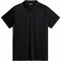Блуза С Яка J Lindeberg Golf Sola Short-Sleeve Performance Polo Shirt Черно 