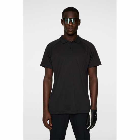 Блуза С Яка J Lindeberg Golf Sola Short-Sleeve Performance Polo Shirt Черно Блуза С Яка J Lindeberg Golf Sola Short-Sleeve Performance Polo Shirt Черно