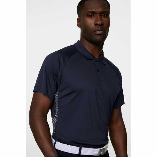 Блуза С Яка J Lindeberg Golf Sola Short-Sleeve Performance Polo Shirt JL Морска синьо Блуза С Яка J Lindeberg Golf Sola Short-Sleeve Performance Polo Shirt JL Морска синьо