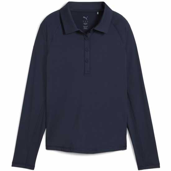 Puma Блуза С Яка W You-V Ls Polo Shirt Womens Puma Блуза С Яка W You-V Ls Polo Shirt Womens