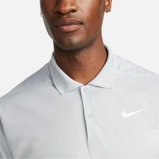 Nike Мъжка Блуза С Яка Dri-Fit Victory Golf Polo Shirt Mens Smk Grey/White Мъжко облекло за едри хора