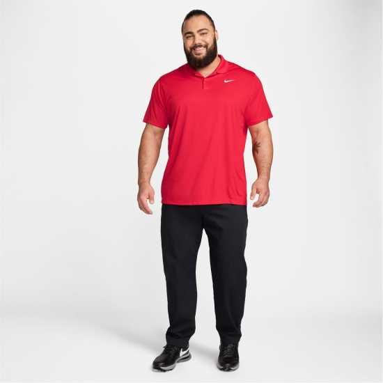 Nike Мъжка Блуза С Яка Dri-Fit Victory Golf Polo Shirt Mens Red/White Мъжко облекло за едри хора
