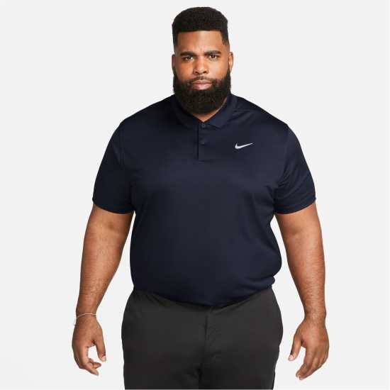 Nike Мъжка Блуза С Яка Dri-Fit Victory Golf Polo Shirt Mens Морско синьо/Бяло Боулинг