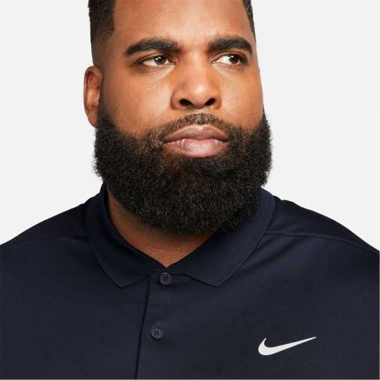 Nike Мъжка Блуза С Яка Dri-Fit Victory Golf Polo Shirt Mens Морско синьо/Бяло Боулинг