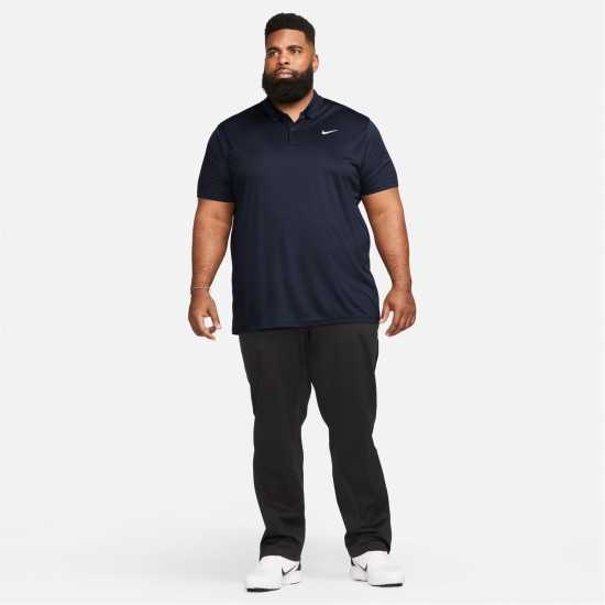 Nike Мъжка Блуза С Яка Dri-Fit Victory Golf Polo Shirt Mens Морско синьо/Бяло Боулинг