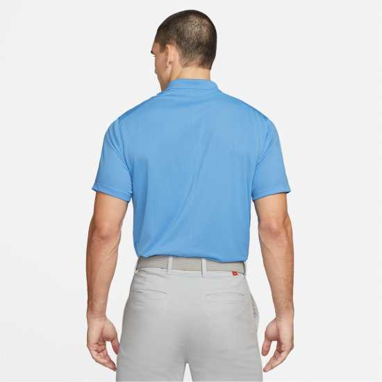 Nike Мъжка Блуза С Яка Dri-Fit Victory Golf Polo Shirt Mens Uni Blue/Wht Мъжко облекло за едри хора