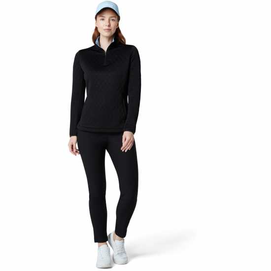 Callaway Блуза С Яка Women's Long-Sleeve Performance Quilted Polo Shirt Икра 
