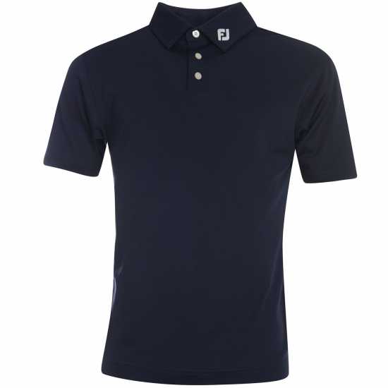 Дрехи за голф Footjoy Мъжка Блуза С Яка Solid Polo Shirt Mens Navy Footjoy Мъжка Блуза С Яка Solid Polo Shirt Mens Navy Дрехи за голф