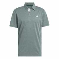 Adidas Мъжка Блуза С Яка Heather Polo Shirt Mens