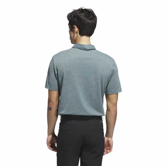 Дрехи за голф Adidas Мъжка Блуза С Яка Heather Polo Shirt Mens Teal Adidas Мъжка Блуза С Яка Heather Polo Shirt Mens Teal Дрехи за голф