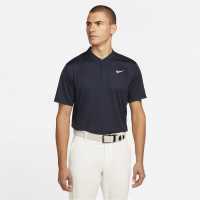 Nike Мъжка Блуза С Яка Dri Fit Victory Golf Polo Shirt Mens Navy/White Мъжки тениски с яка