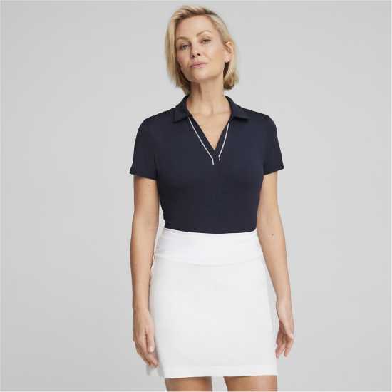 Puma Блуза С Яка W Cloudspun Piped Ss Polo Shirt Womens Puma Блуза С Яка W Cloudspun Piped Ss Polo Shirt Womens