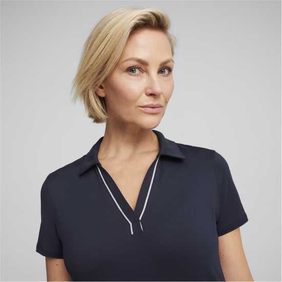 Puma Блуза С Яка W Cloudspun Piped Ss Polo Shirt Womens Puma Блуза С Яка W Cloudspun Piped Ss Polo Shirt Womens