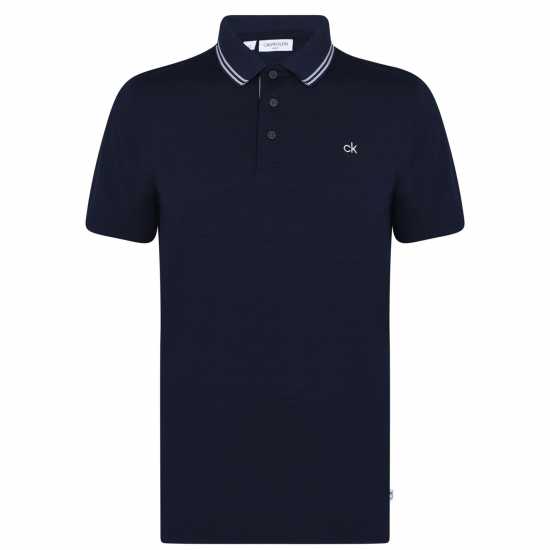 Calvin Klein Golf Polo Морско сиво Мъжки тениски с яка