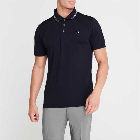 Calvin Klein Golf Polo Navy Marl Мъжки тениски с яка