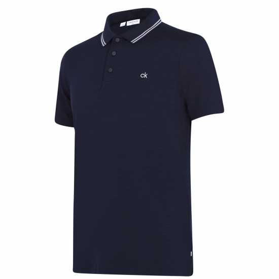 Calvin Klein Golf Polo Navy Marl Мъжки тениски с яка