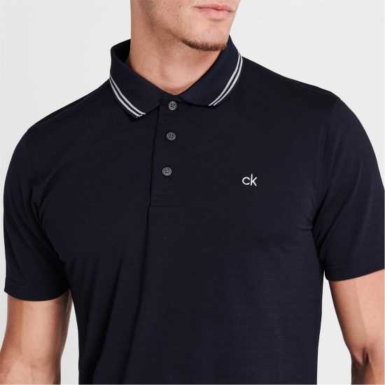 Calvin Klein Golf Polo Navy Marl Мъжки тениски с яка