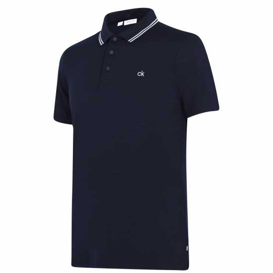 Calvin Klein Golf Polo Морско сиво Мъжки тениски с яка