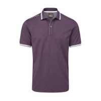 Oscar Jacobson Блуза С Яка Polo Shirt Plum Мъжки тениски с яка