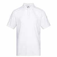 Slazenger Golf Solid Polo Mens Бяло Мъжко облекло за едри хора