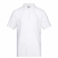 Slazenger Golf Solid Polo Sn00 White Мъжко облекло за едри хора