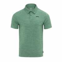 Slazenger Golf Solid Polo Mens Forest Green Боулинг