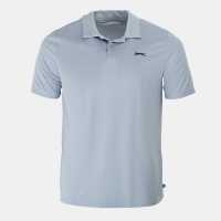 Slazenger Golf Solid Polo Mens Blue 
