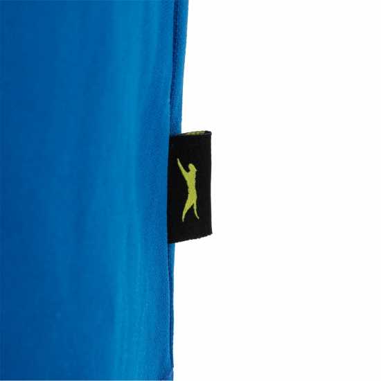 Slazenger Golf Solid Polo Mens Синьо Боулинг